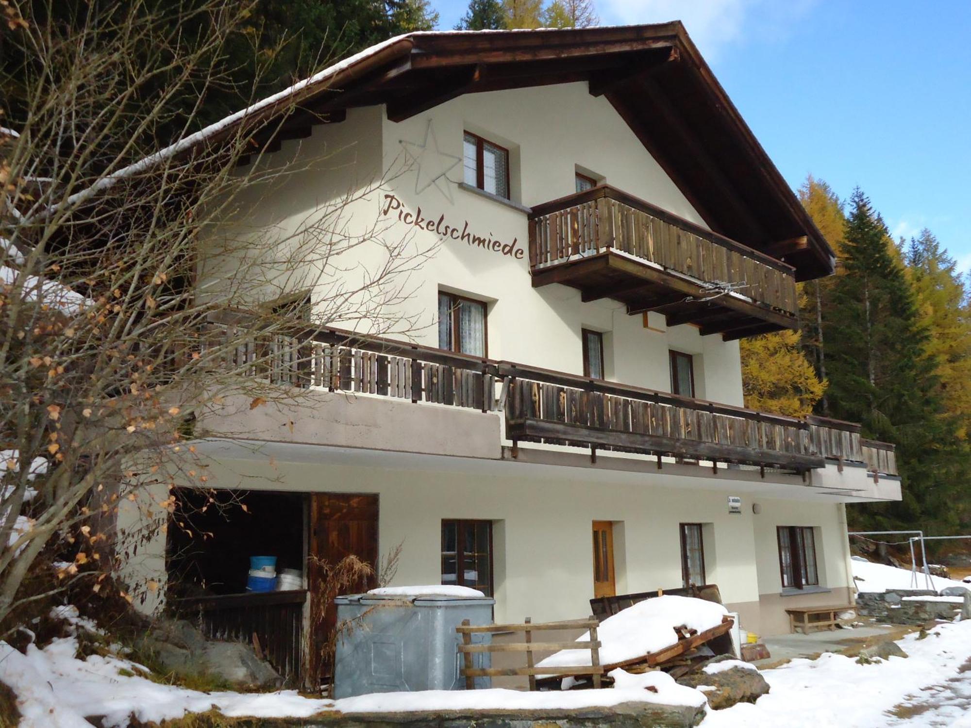 Haus Pickelschmiede Apartman Saas-Grund Kültér fotó