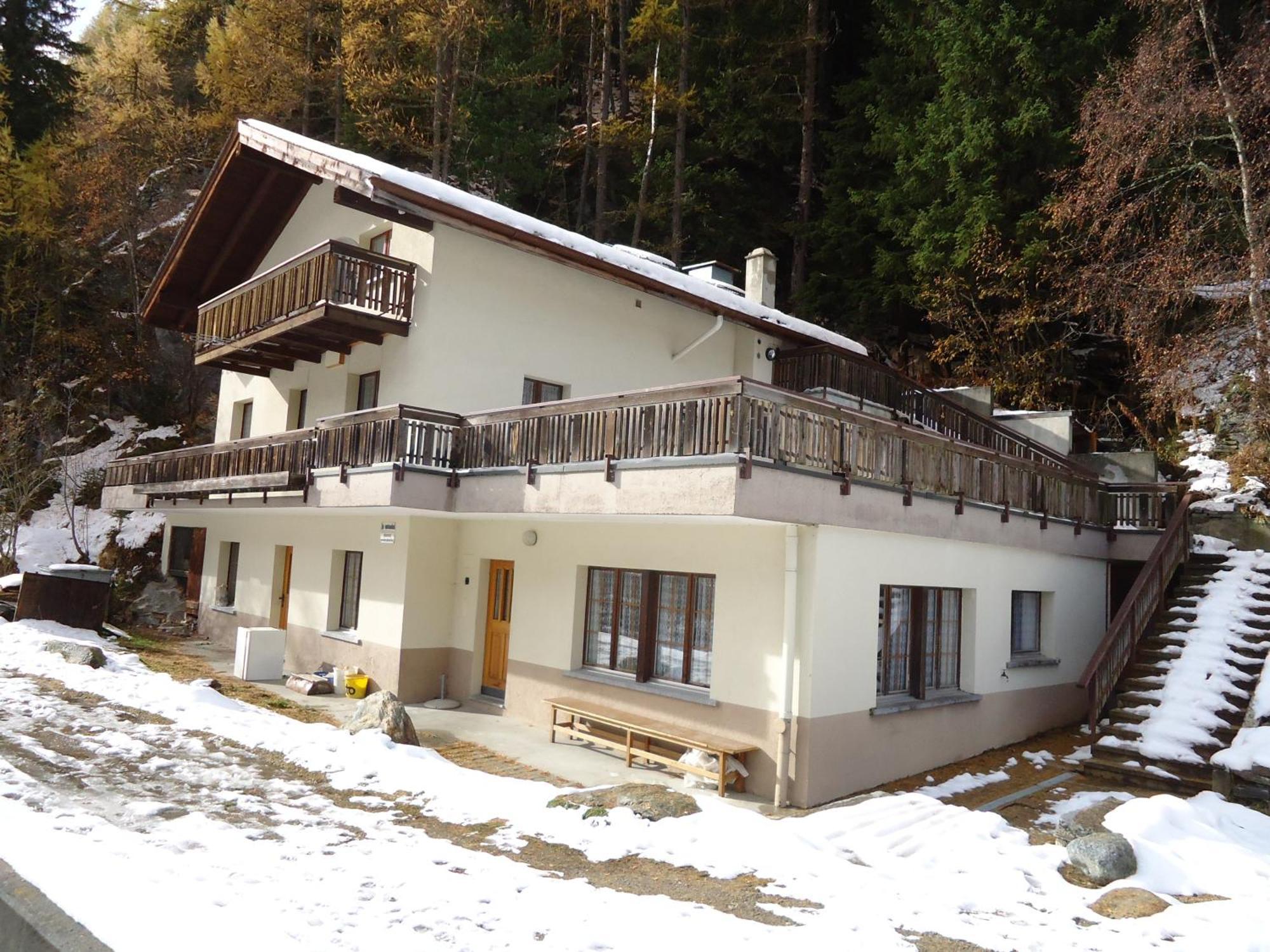 Haus Pickelschmiede Apartman Saas-Grund Kültér fotó