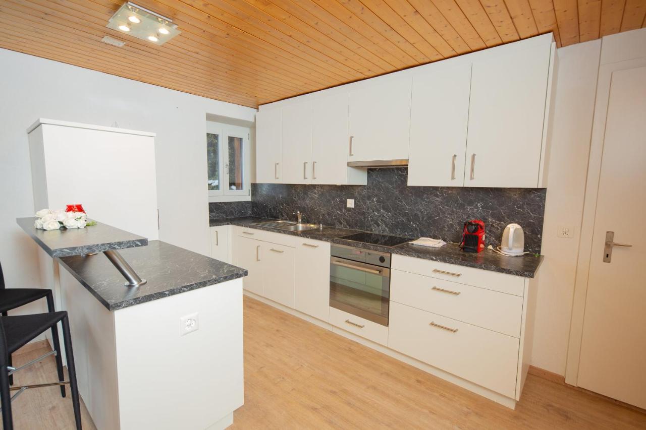 Haus Pickelschmiede Apartman Saas-Grund Kültér fotó